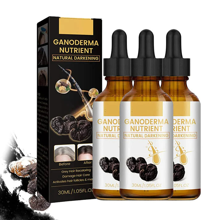 Serum Capilar de Ganoderma Nutrient Oscurecimiento Natural